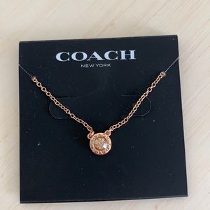 Brand new Coach necklace